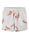 NAME IT MINI - NMM DIMITRI SWEAT SHORTS UNB - Light Grey Melange