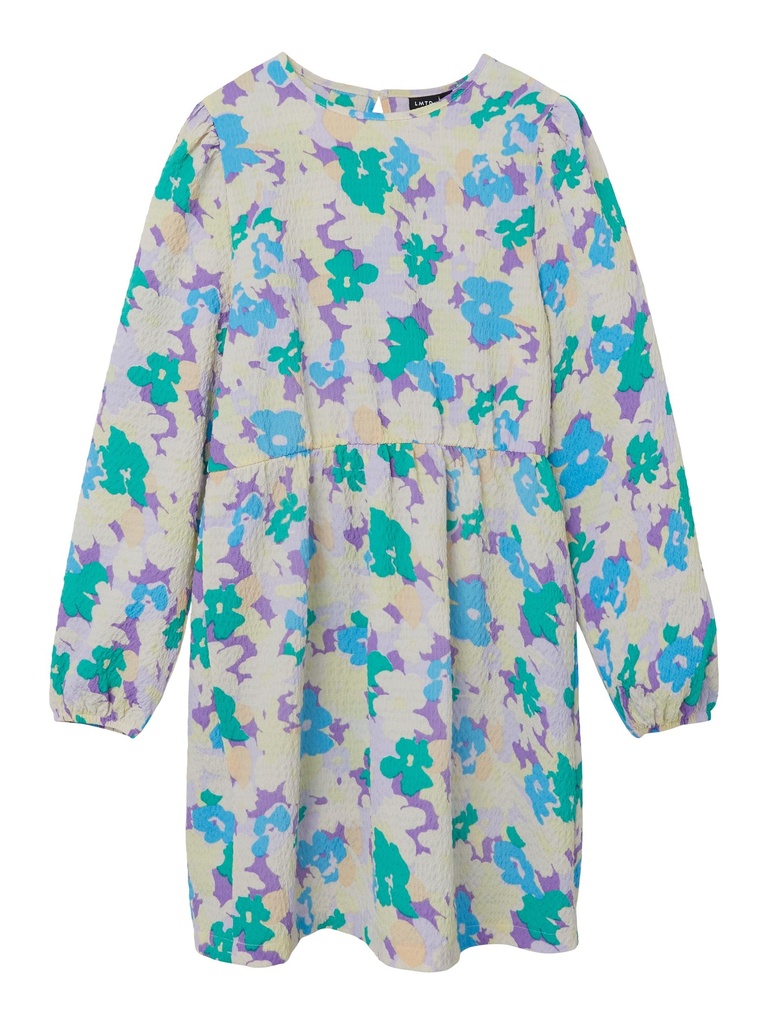 LMTD - NLF FILOWER LS DRESS - Swim Cap Flowerprint
