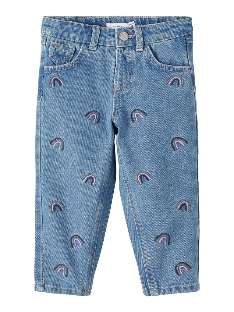 NAME IT MINI - NMF BELLA MOM JEANS 1250-TE NOOS - Medium Blue Denim