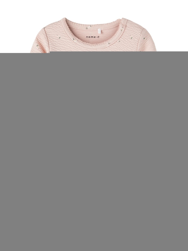 NAME IT BABY - NBF BABINA LS BODY - Rose Smoke