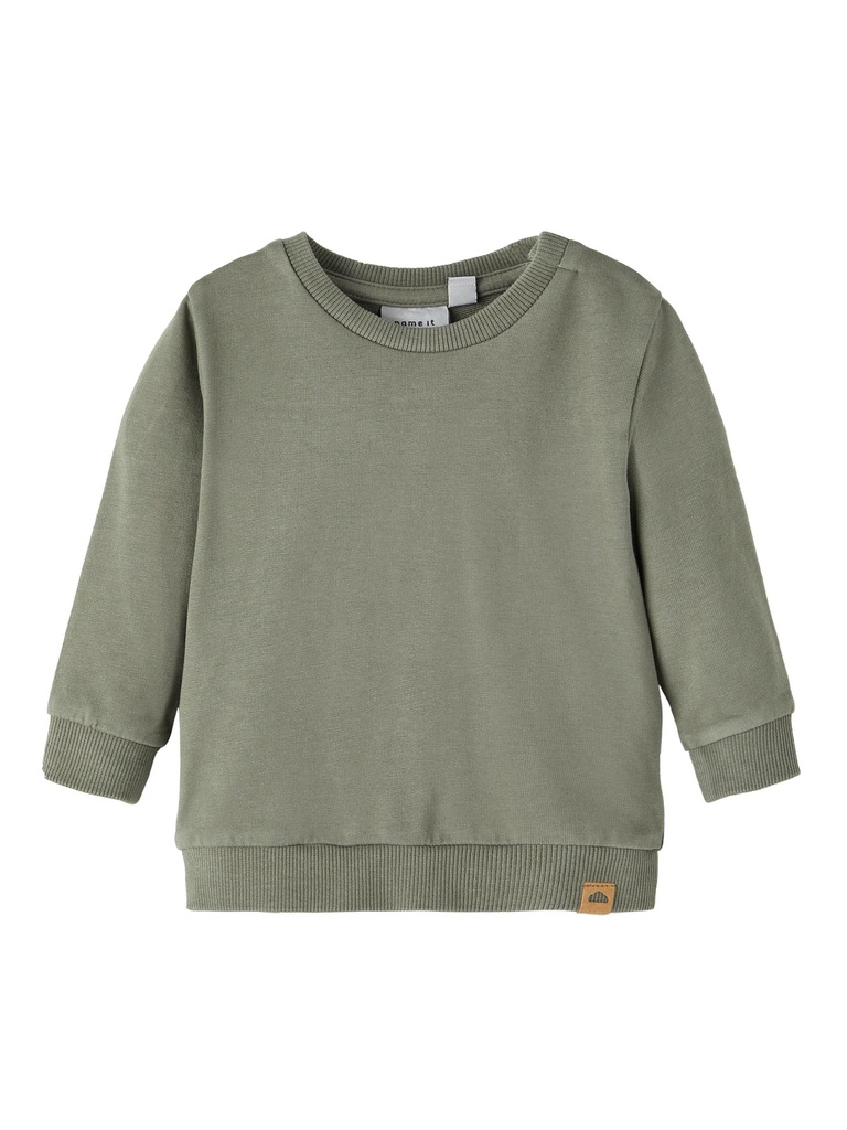 NAME IT BABY - NBN BABBI LS SWEAT UNB - Laurel Wreath