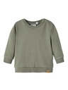 NAME IT BABY - NBN BABBI LS SWEAT UNB - Laurel Wreath