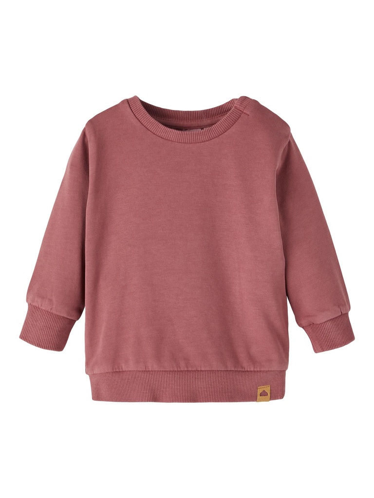 NAME IT BABY - NBN BABBI LS SWEAT UNB - Deco Rose