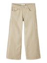 NAME IT KIDS - NKF ROSE WIDE TWI PANT 1115-TP NOOS - Safari