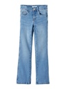 NAME IT KIDS - NKF POLLY SKINNY BOOT JEANS 1142-AU NOOS - Medium Blue Denim