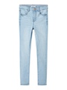 NAME IT KIDS - NKF POLLY HW SKINNY JEANS 1180-ST NOOS - Light Blue Denim