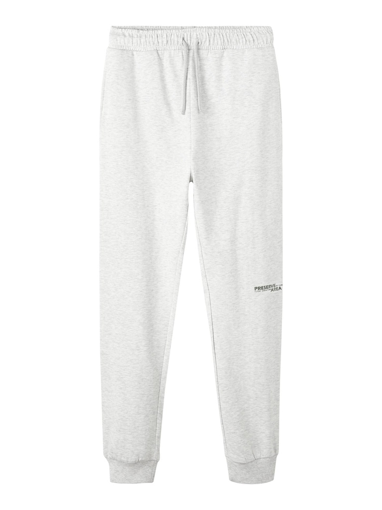 LMTD - NLM TALO R BRU SWEAT PANT - Light Grey Melange
