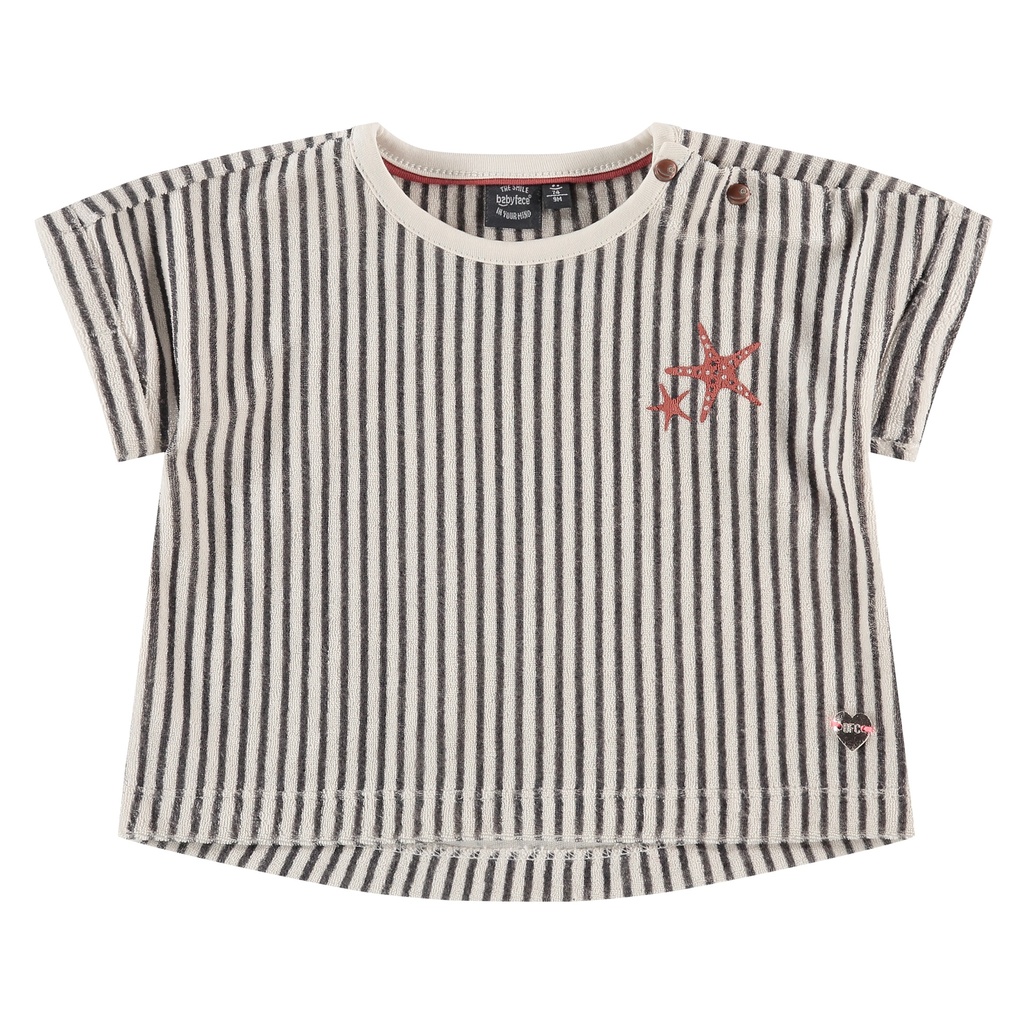 Babyface - girls t-shirt short sleeve - GREY - BBE23208626