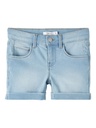 NAME IT KIDS - NKF SALLI SLIM DNM SHORTS 6470-TX NOOS - Light Blue Denim