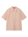 LMTD - NLM FALTHE SS SHIRT - Papaya STRIPES
