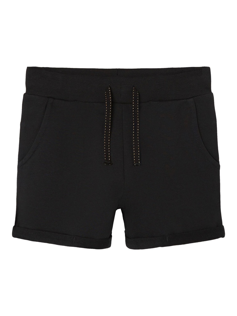 NAME IT KIDS - NKF VOLTA SWE SHORTS UNB F NOOS - Black
