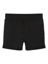 NAME IT KIDS - NKF VOLTA SWE SHORTS UNB F NOOS - Black