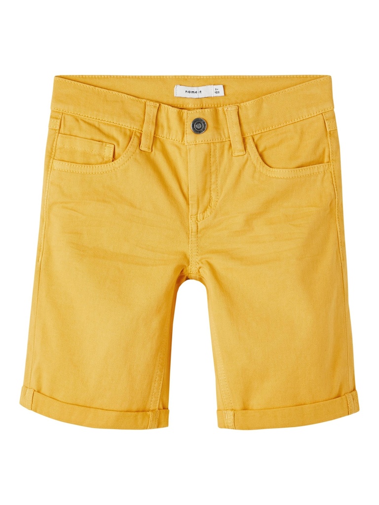 NAME IT KIDS - NKM SOFUS TWIISAK LONG SHORT TB - Spicy Mustard