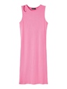 LMTD - NLF DIDACUT TANK DRESS - Pink Cosmos