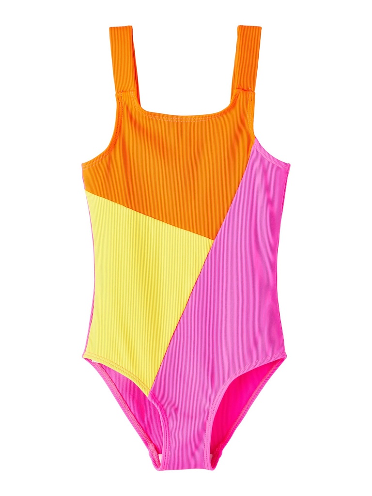 NAME IT KIDS - NKF ZALMA SWIMSUIT - Habanero Gold