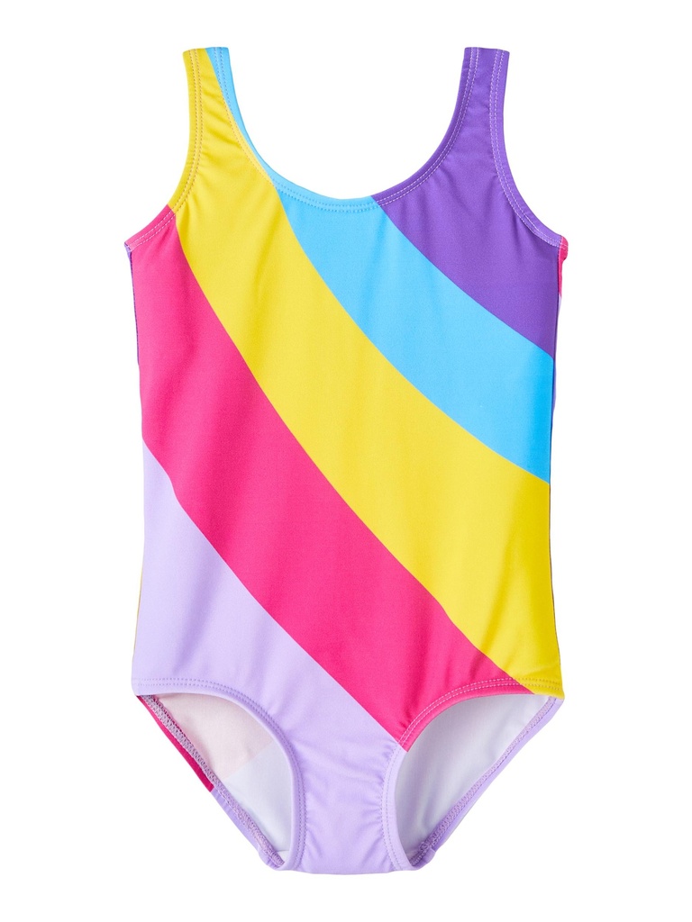 NAME IT MINI - NMF ZIMMI SWIMSUIT - Pink Yarrow