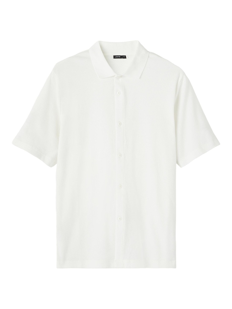 LMTD - NLM REST SS PIQUE SHIRT - White Alyssum