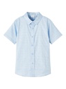NAME IT KIDS - NKM HUHOLLE SS SHIRT - Medium Blue Denim