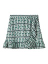 NAME IT KIDS - NKF DEBBA WRAP SKIRT - Black