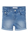 NAME IT MINI - NMF SALLI SLIM DNM SHORTS 1009-TO H - Medium Blue Denim