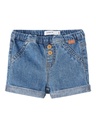 NAME IT BABY - NBM BEN DNM LONG SHORTS 3025-LI H - Dark Blue Denim