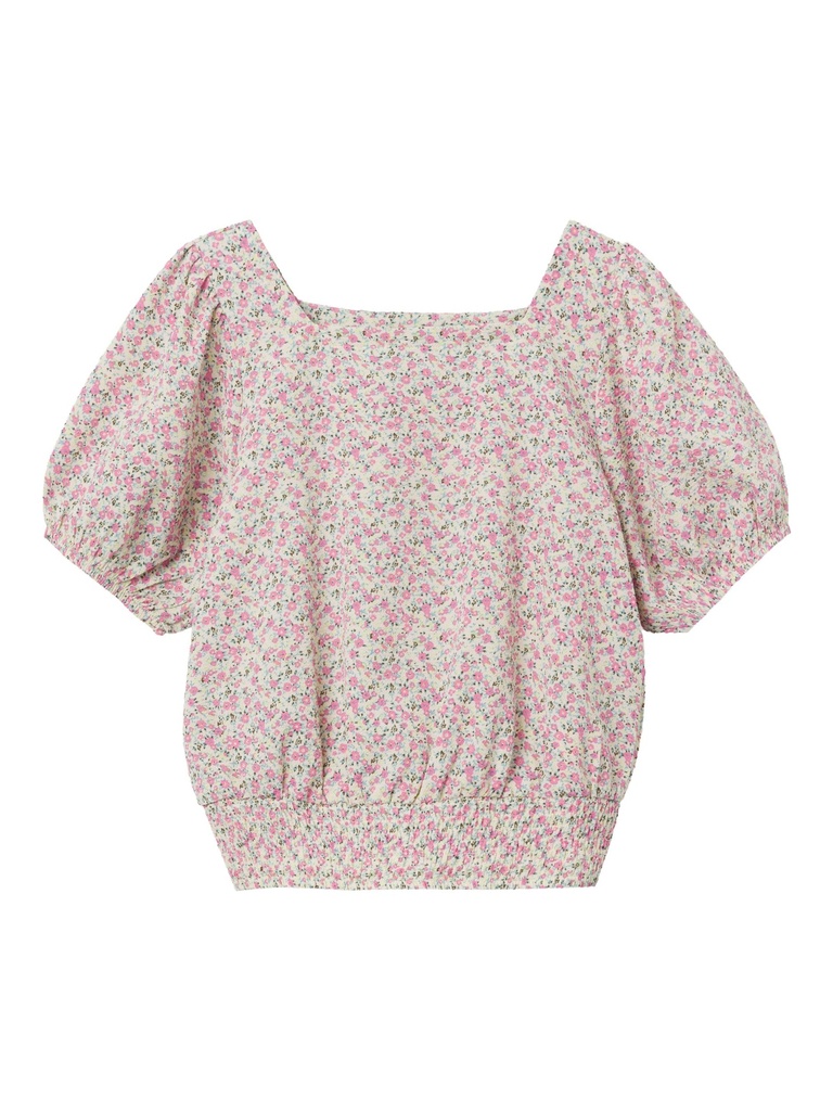 LMTD - NLF FIBBA SS SHORT TOP - Shadow Lime AOP