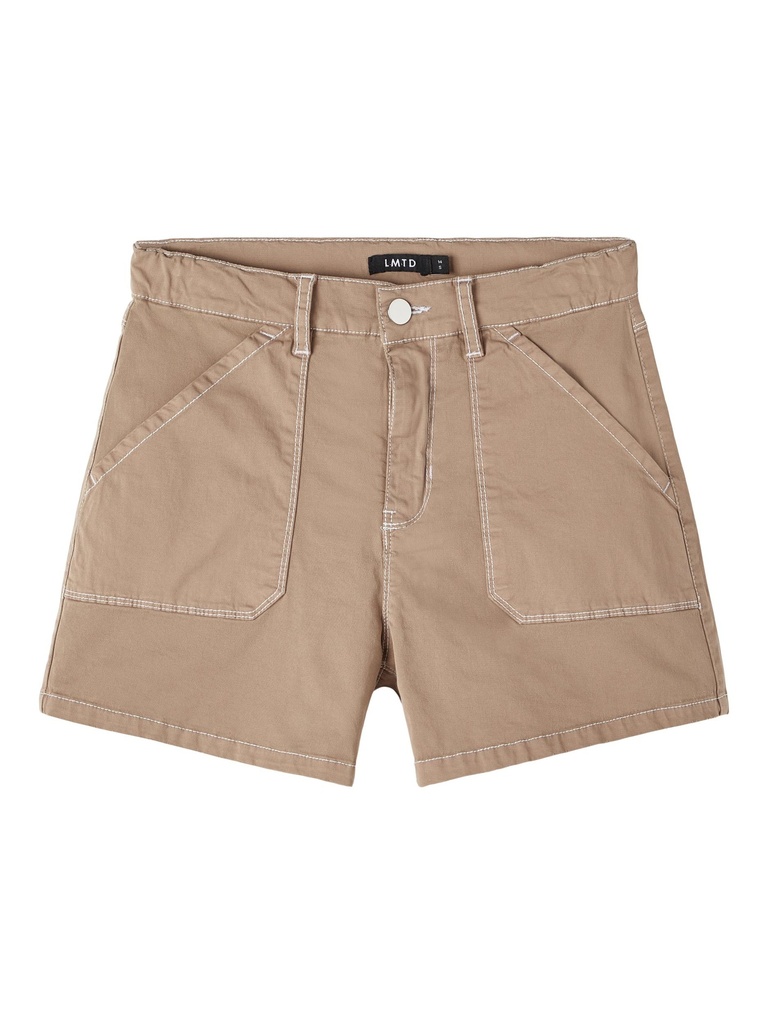 LMTD - NLF HILSE HW SHORTS - Mocha Meringue
