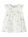 NAME IT BABY - NBF HASINE CAPSL DRESS - Bright White