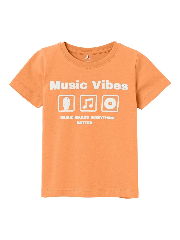 NAME IT MINI - NMM JONNY SS TOP - Mock Orange