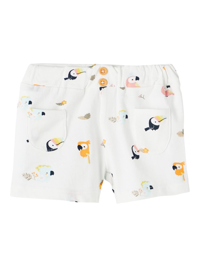 NAME IT BABY - NBF JAHRA SHORTS - Bright White