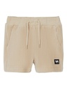 NAME IT MINI - NMM HENJE SHORTS - Oatmeal