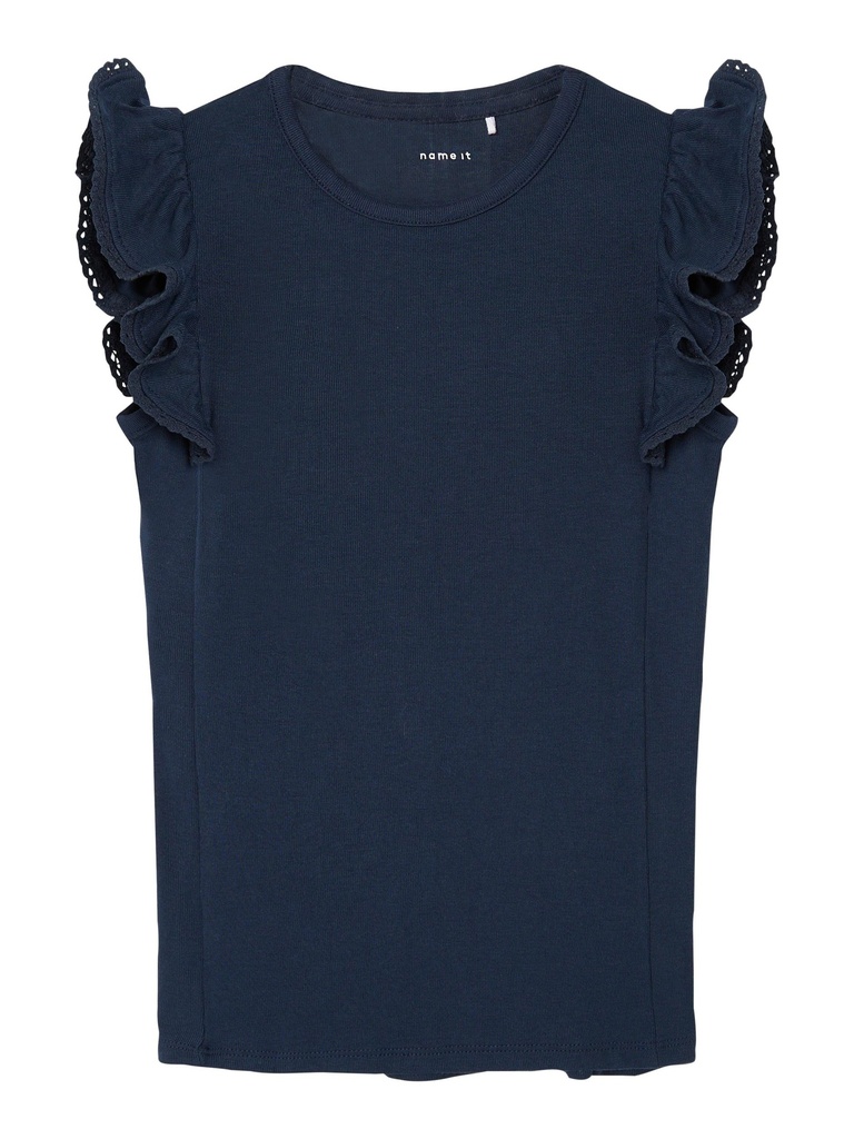 NAME IT KIDS - NKF JULIA SL TOP PB - Dark Sapphire