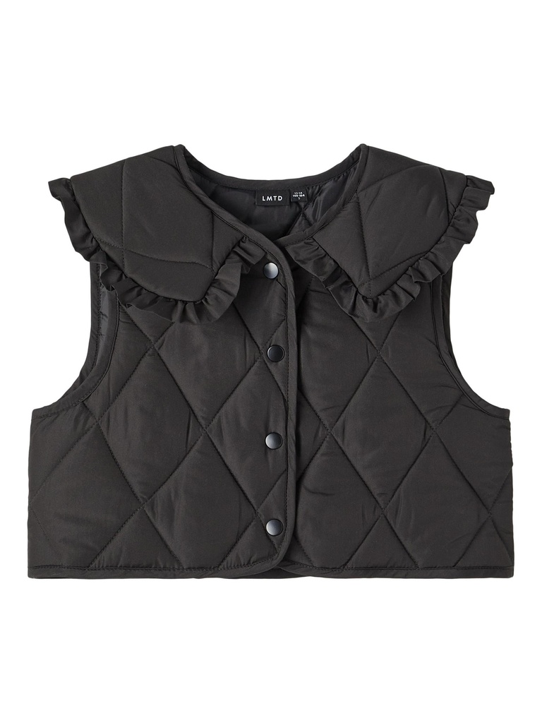 LMTD - NLF ROLAR SHORT VEST - Black