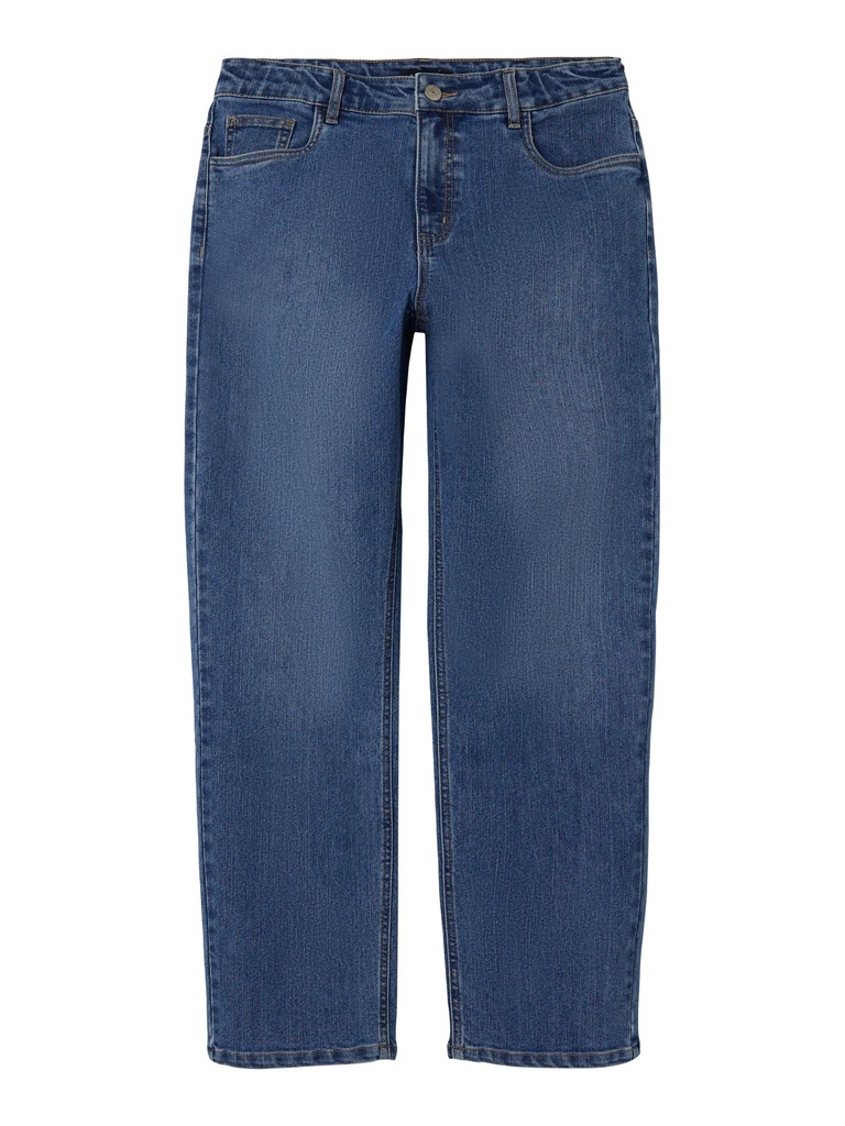 LMTD - NLM TRIS DNM DAD STRAIGHT PANT - Medium Blue Denim