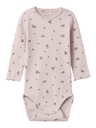 NAME IT BABY - NBF KUSCHA LS BODY - Orchid Hush