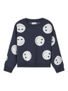 NAME IT KIDS - NKF KANDAO LS SHORT O-NECK KNIT - Dark Sapphire