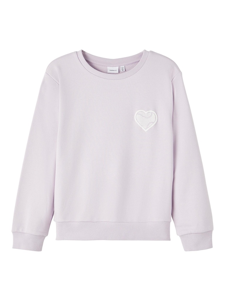 NAME IT KIDS - NKF KENNIS LS LOOSE SWEAT UNB - Orchid Hush