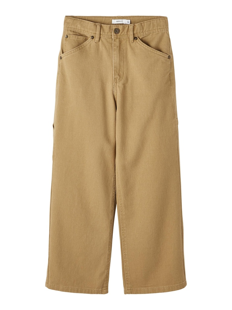 NAME IT KIDS - NKM RYAN STRAIGHT TWI PANTS 4242-YL NOOS - Kelp