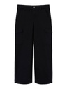NAME IT KIDS - NKF ROSE WIDE TWILL CARGO 8108-BA NOOS - Black