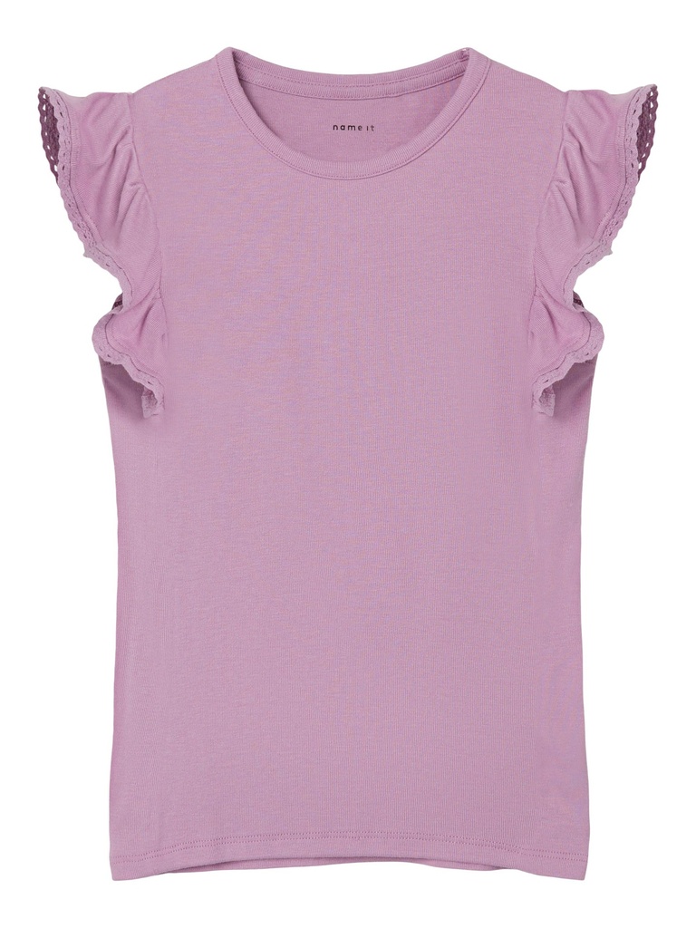 NAME IT KIDS - NKF JULIA SL TOP PB - Smoky Grape