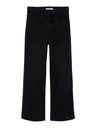 NAME IT KIDS - NKF ROSE HW WIDE JEANS 1356-ON NOOS - Black Denim