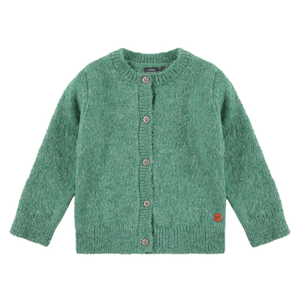Babyface - girls cardigan - green - BBE23408352
