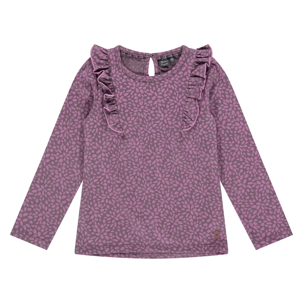 Babyface - girls t-shirt long sleeve - plum - BBE23408661