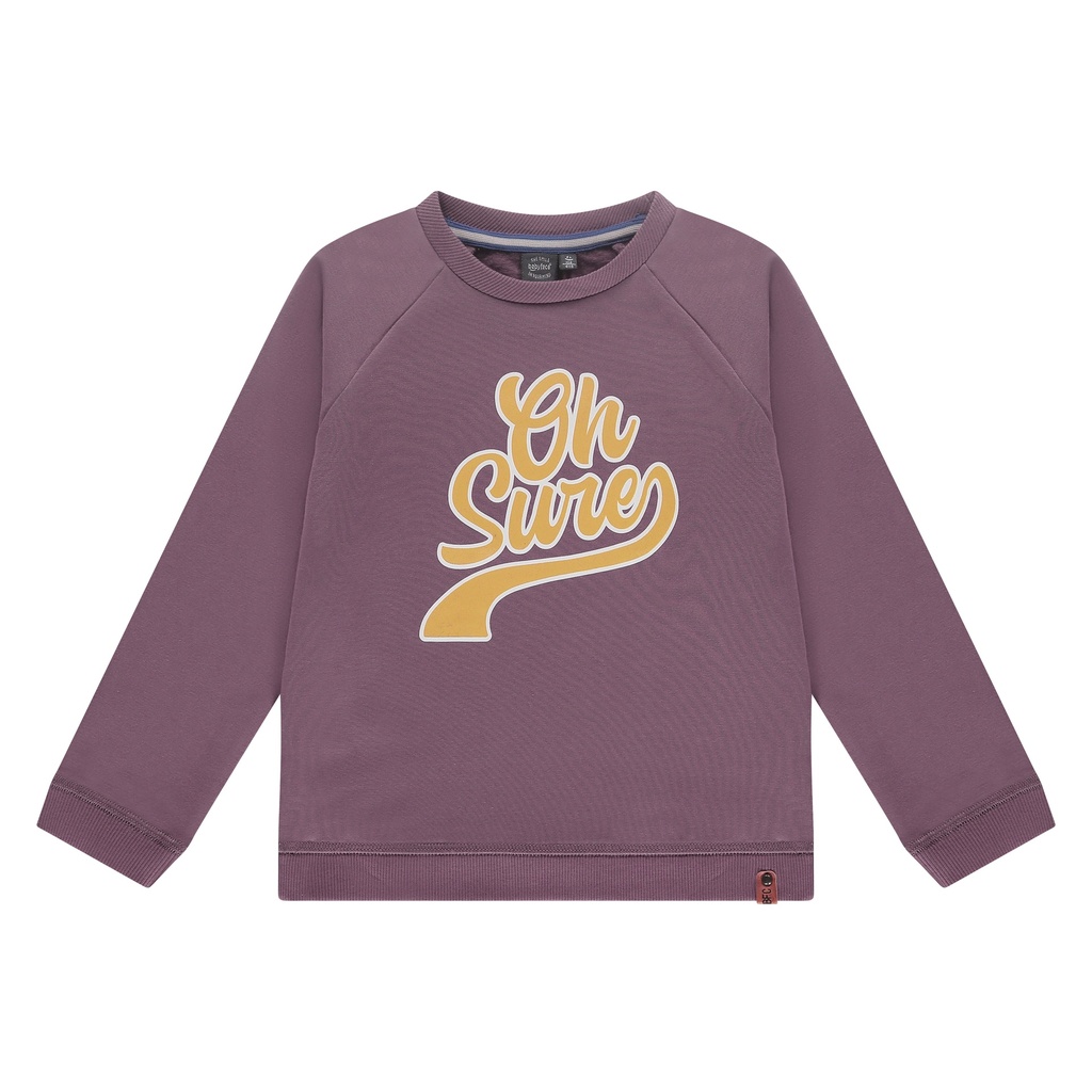 Babyface - boys sweatshirt - plum - BBE23507475