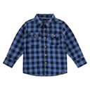 Babyface - boys shirt long sleeve - royal blue - BBE23507571