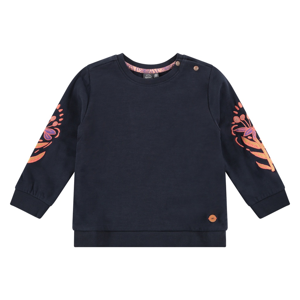 Babyface - girls sweatshirt - dark blue - BBE23508472
