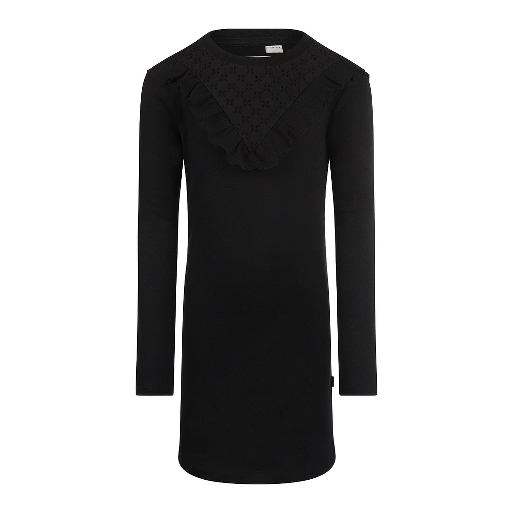 No Way Monday - Dress ls - Black - S48076-1