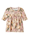 NAME IT BABY - NBF NESTA LS DRESS - Rose Smoke