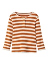 NAME IT MINI - NMM NOLA LS TOP - Bombay Brown