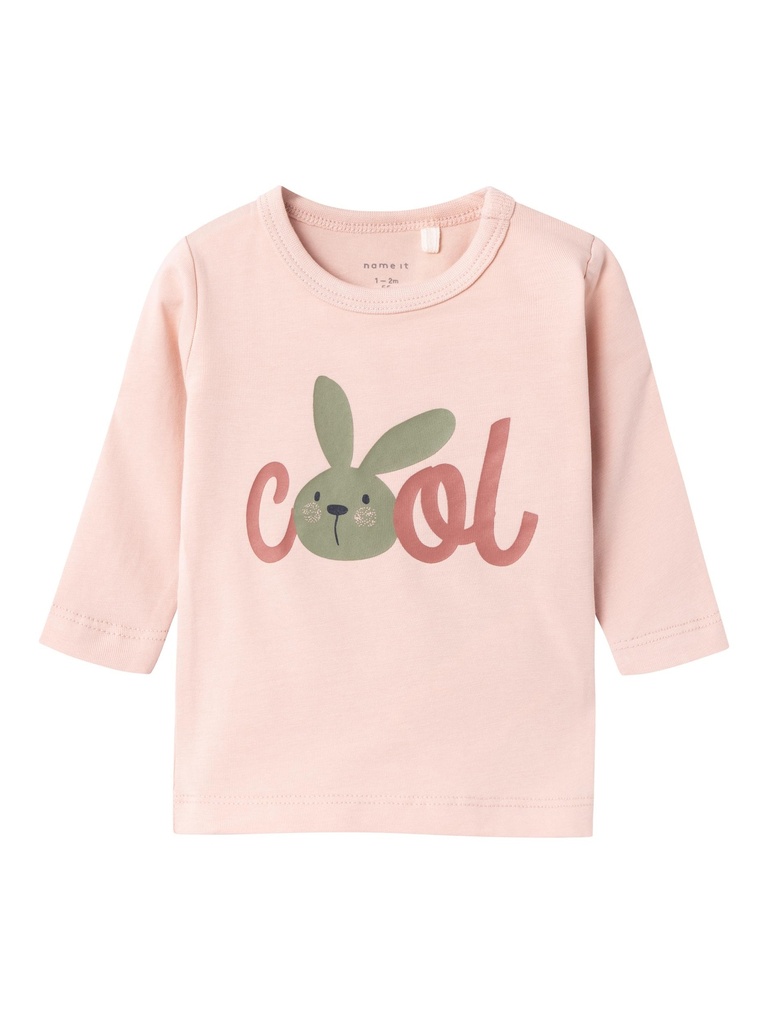 NAME IT BABY - NBF NANDY LS TOP BOX - Rose Smoke